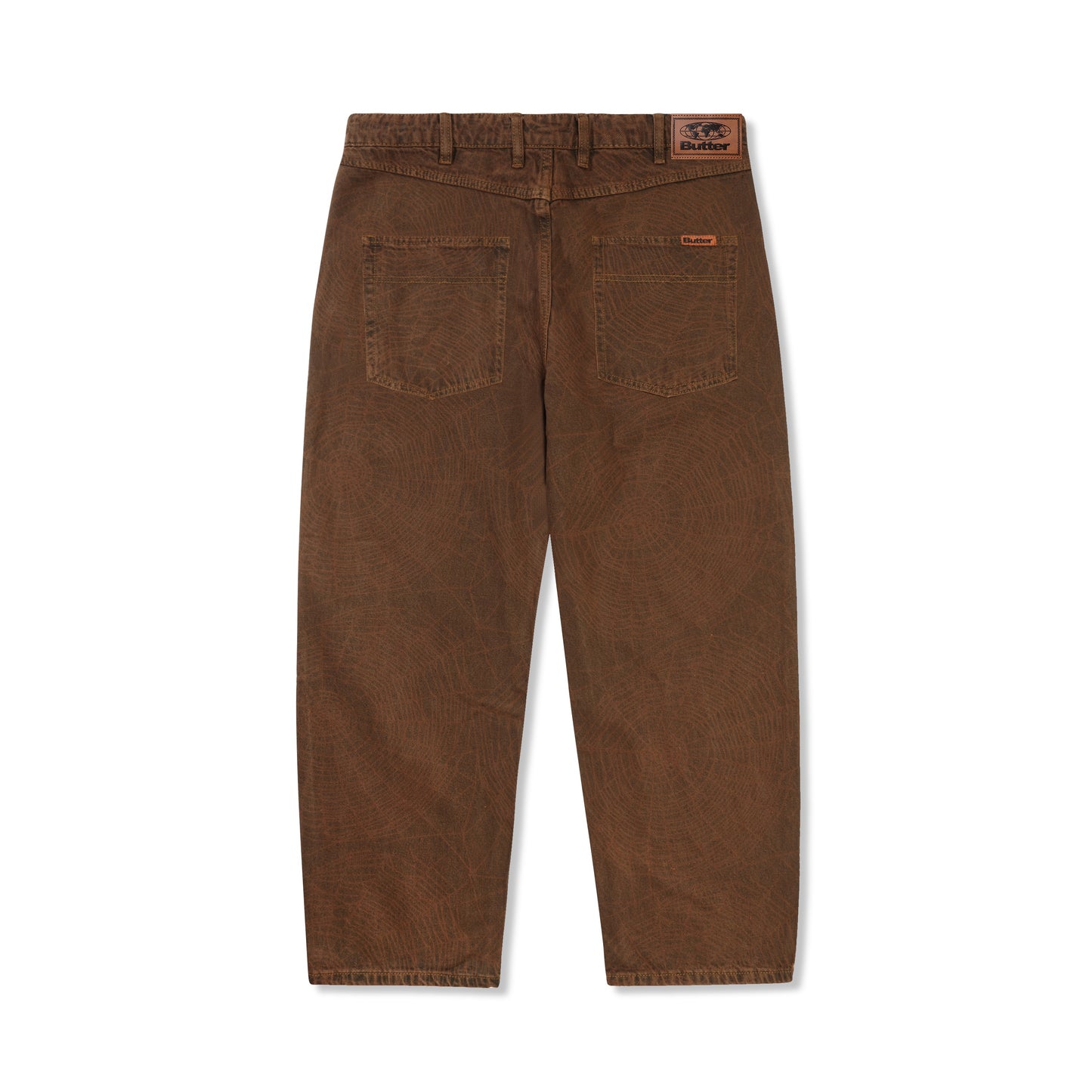 Web Denim Jeans, Brown