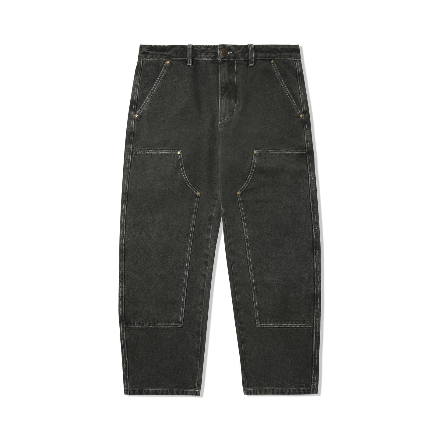 Work Double Knee Pants, Black