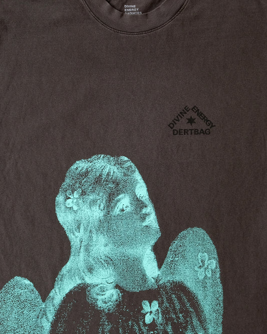 Angel Divine Triangle Tee, Onyx
