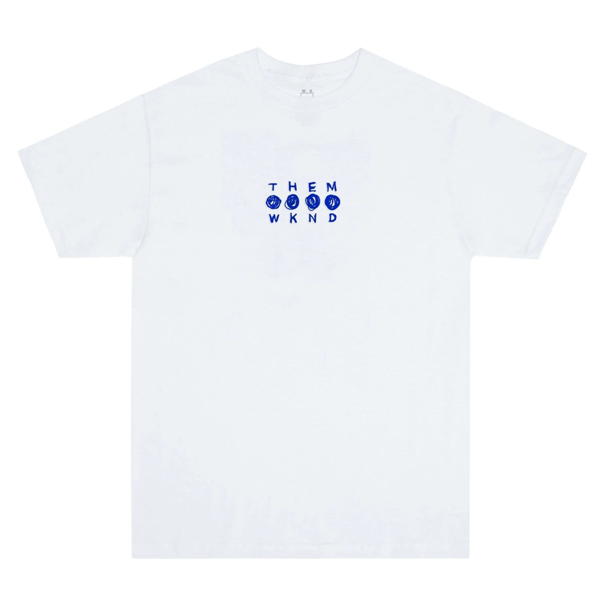 WKND X THEM Logo Tee, White