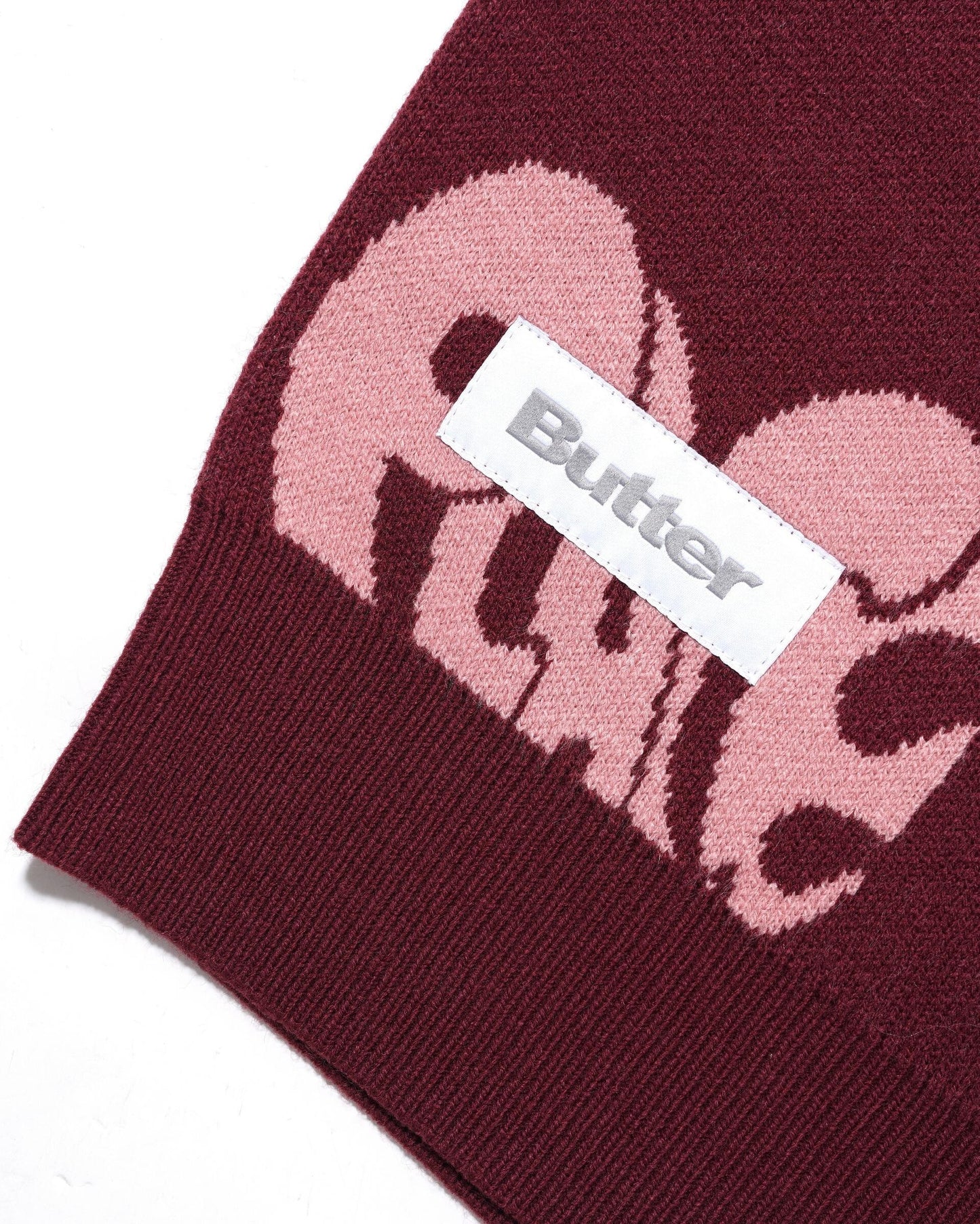 Peace Knit Vest, Wine