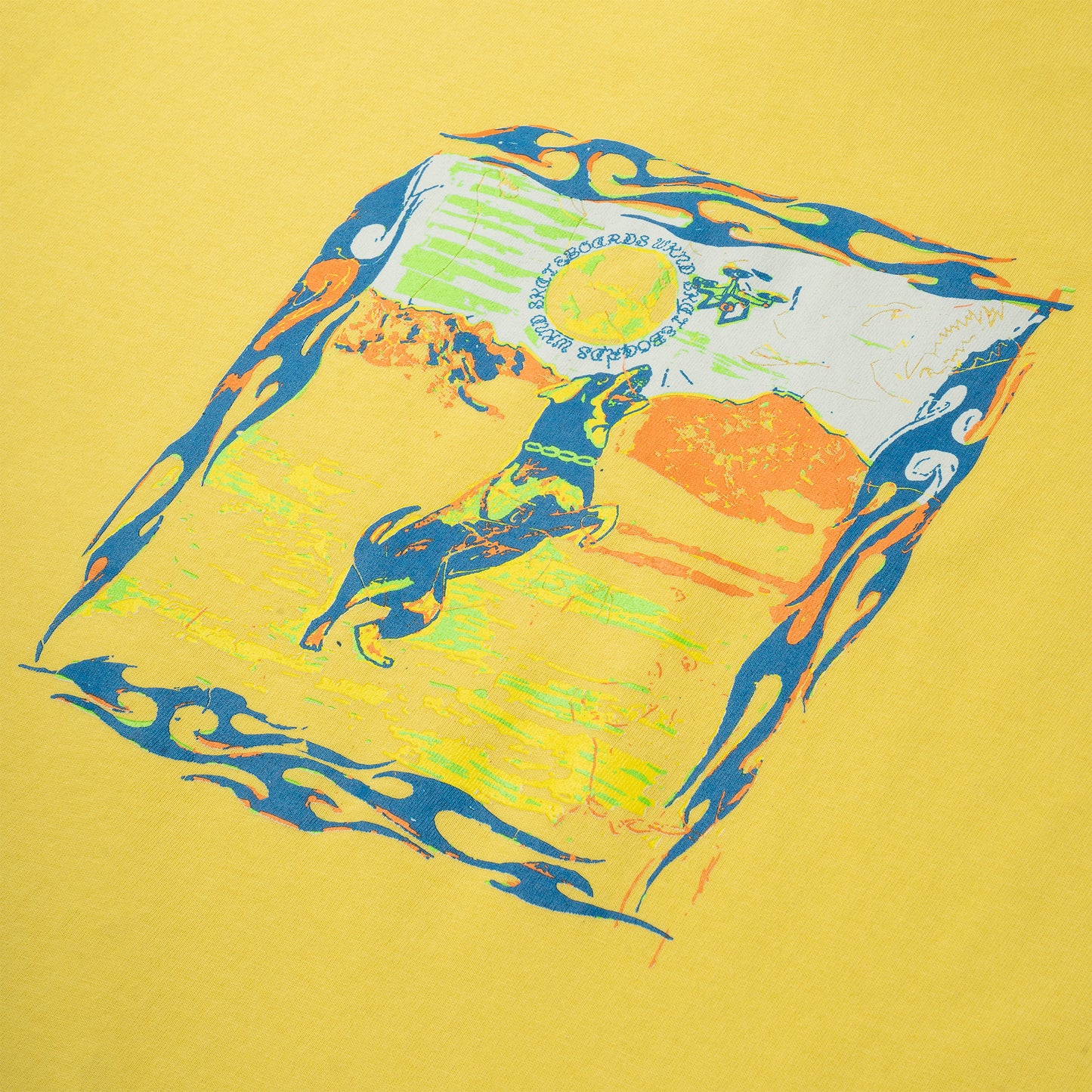 Drone Tee, Yellow