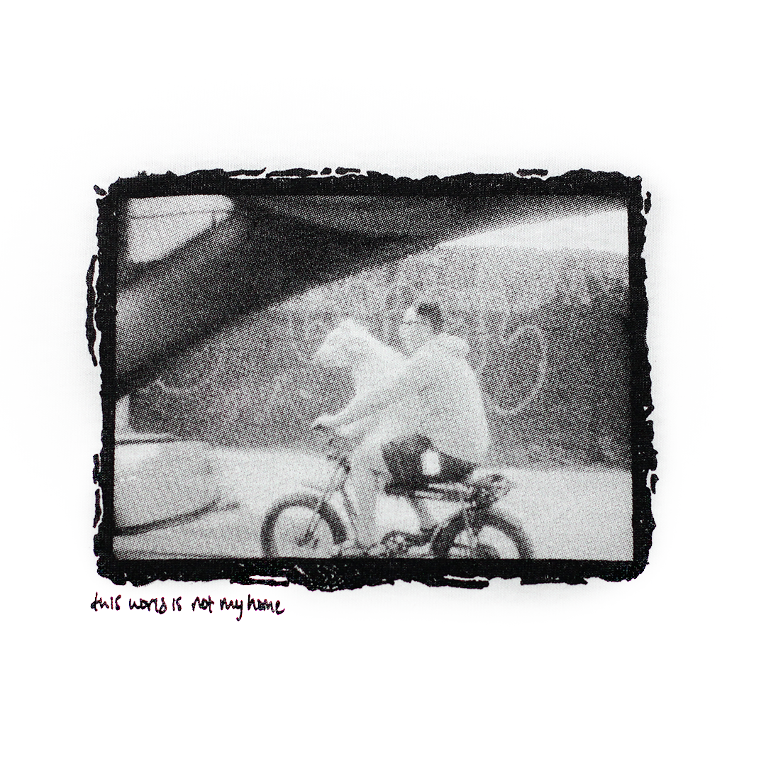 Passing Through Tee, White
