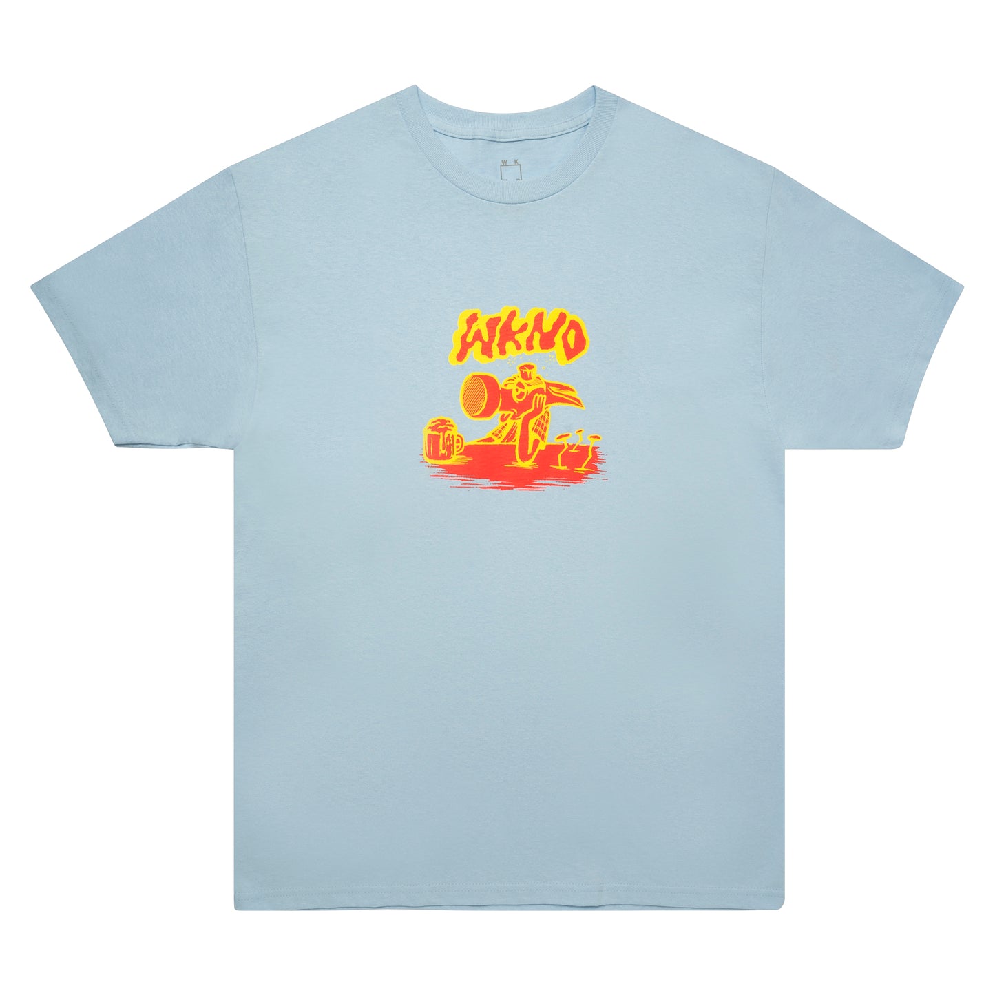 Hammered Tee, Light Blue