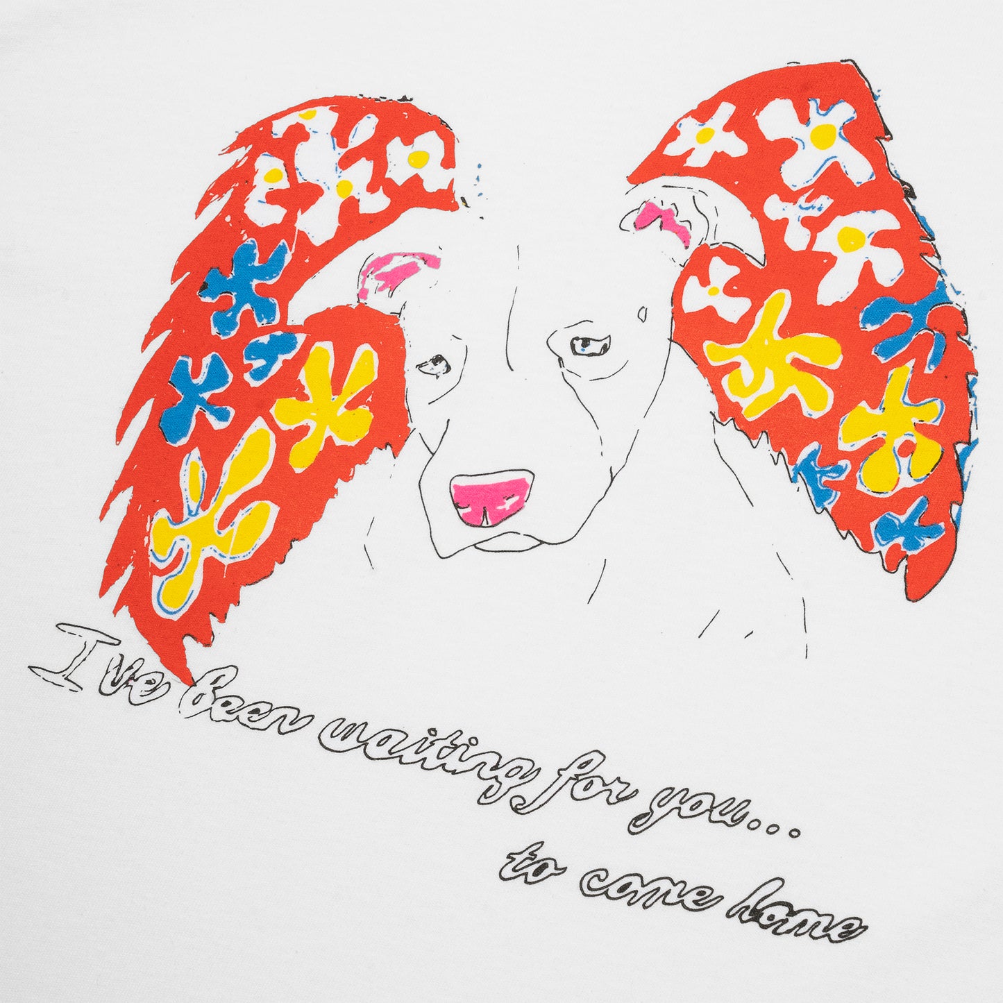 Home Tee, White