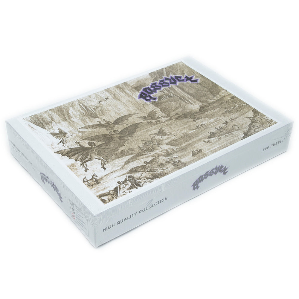 Goth Puzzle Board, Dark Beige