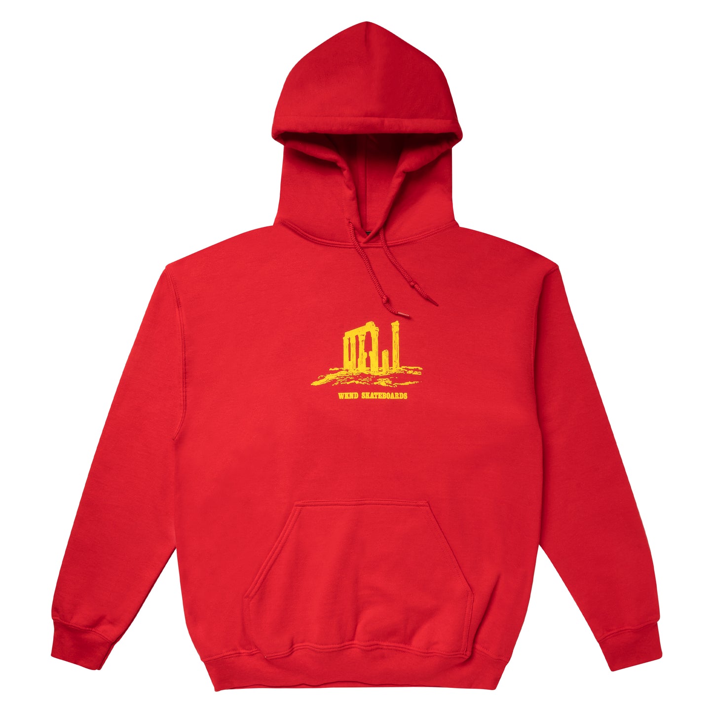 Ruins Hoodie, Red