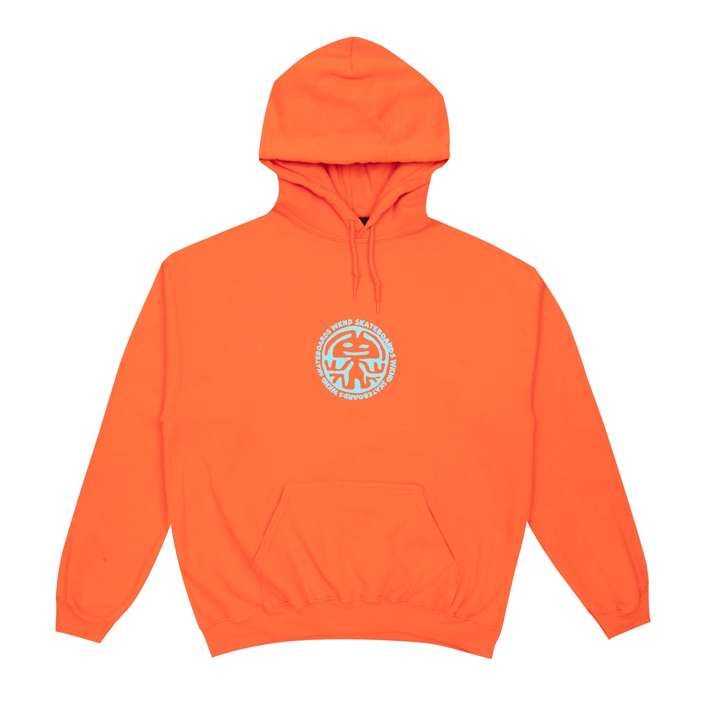 Emblem Hoodie, Orange
