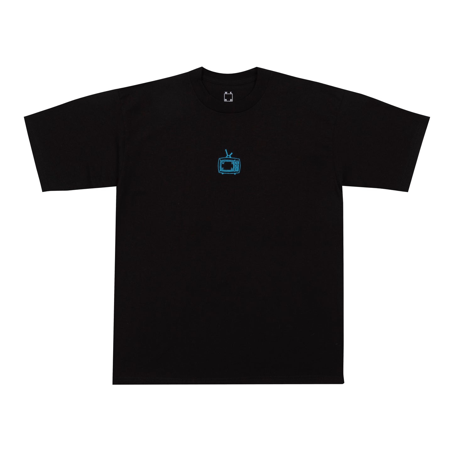 Center TV Logo Tee, Black