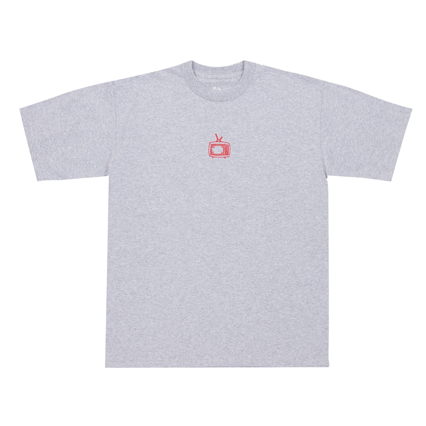 Center TV Logo Tee, Grey