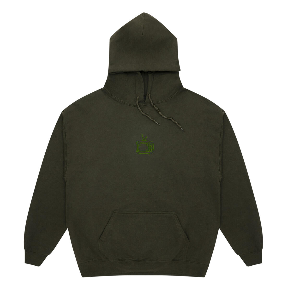 TV Logo Hoodie, Green