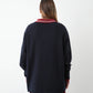 Logo Polo Knit, Navy