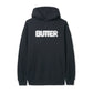 Puff Rounded Logo Hood, Washed Black