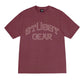 Stussy Gear Tee, Oxblood