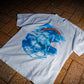 Rainbow Horse Tee, White