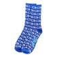 Concept Blue Athletic Socks, Blue