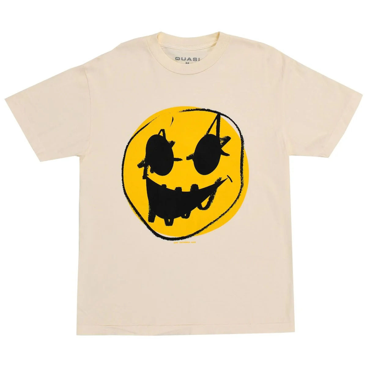 Haha Tee, Faded Cream