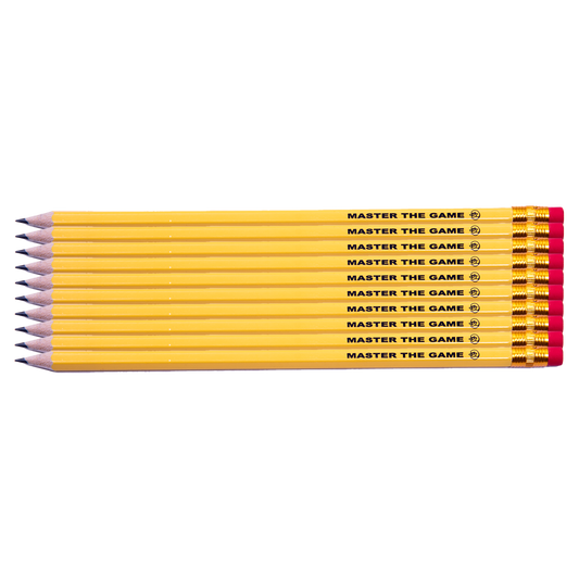 Master The Game Pencil 10 Pack