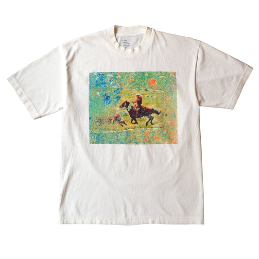 Cowboy Tee, Cream