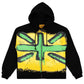 Flag Hoodie,  Black