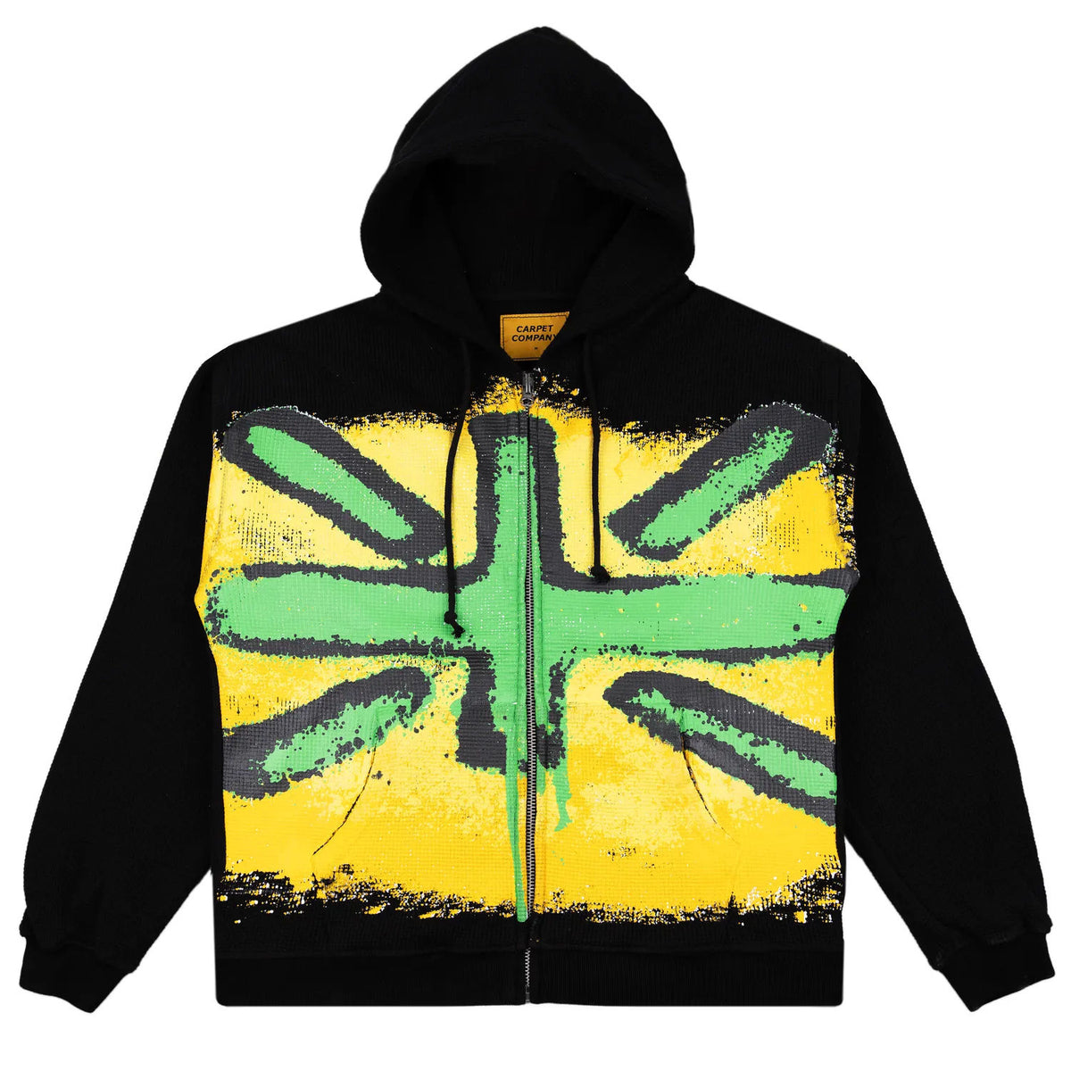 Flag Hoodie,  Black