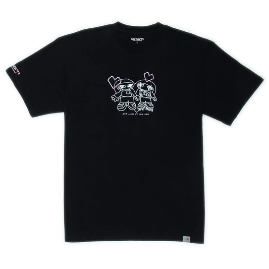 Plush / Carhartt WIP "Broken Hearts" Tee, Black