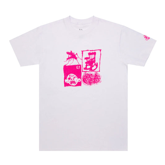 63 Mosquitoes Tee, White