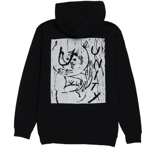 Banners Hoodie, Black/Grey