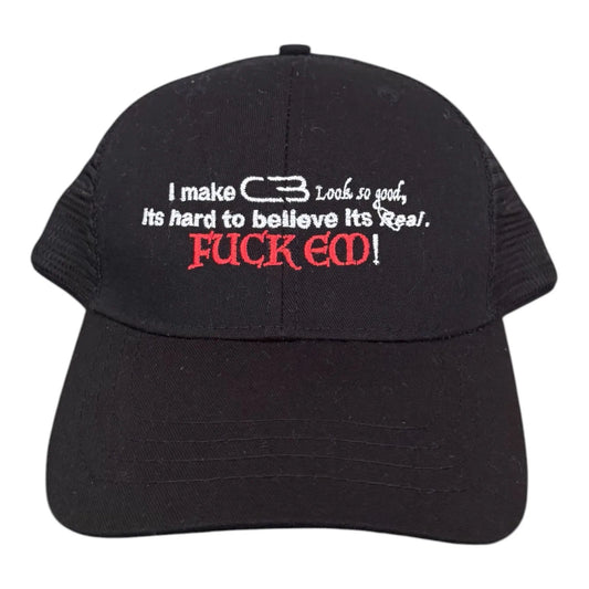 The Director Trucker Snapback, Black