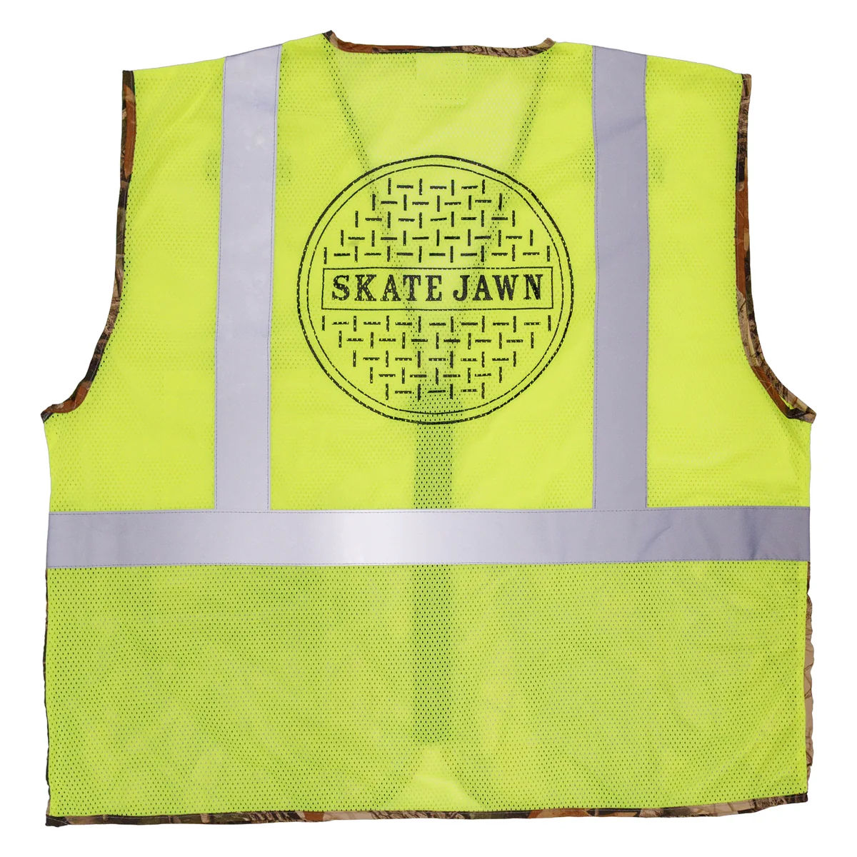 Sewer Cap Safety Vest, Hi-Vis / Camo