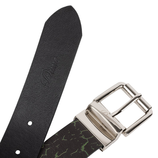 Reversible Leather Belt, Black