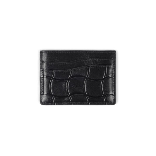 Classic Quilted Cardholder, Black