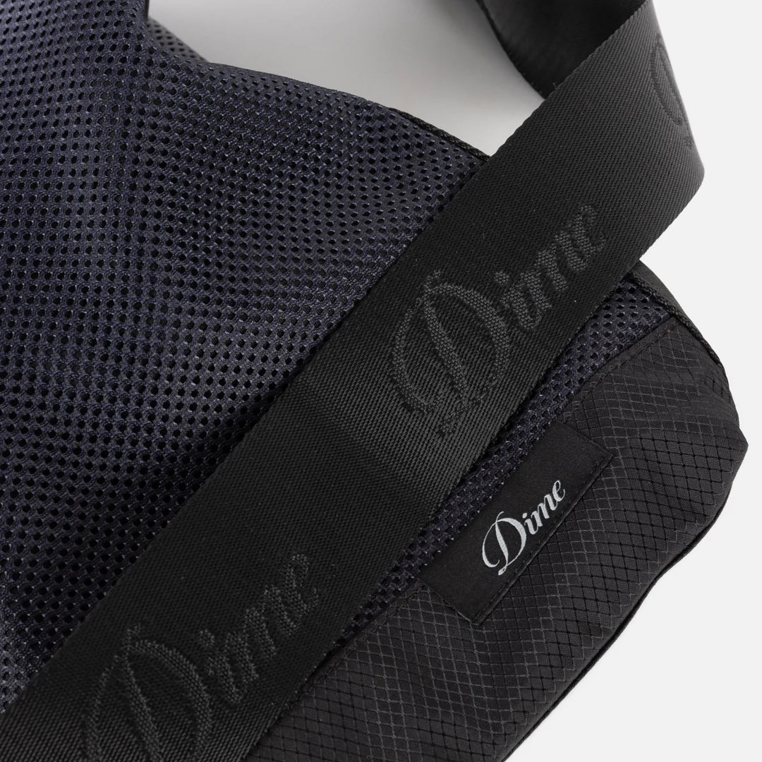 Gradient Messenger Bag, Black