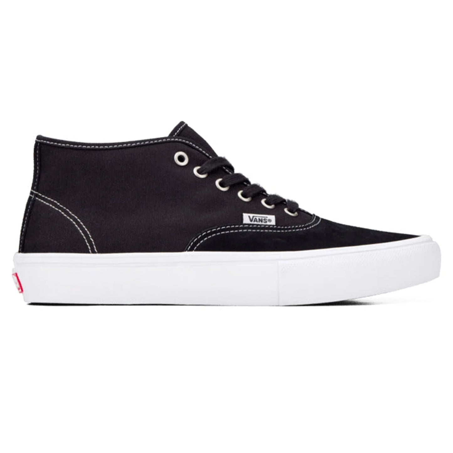 Skate Authentic Mid, Black/White