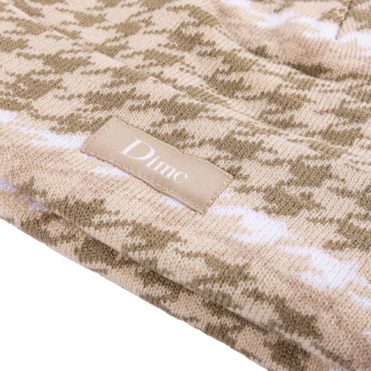 Wavetooth Cuff Beanie, Tan