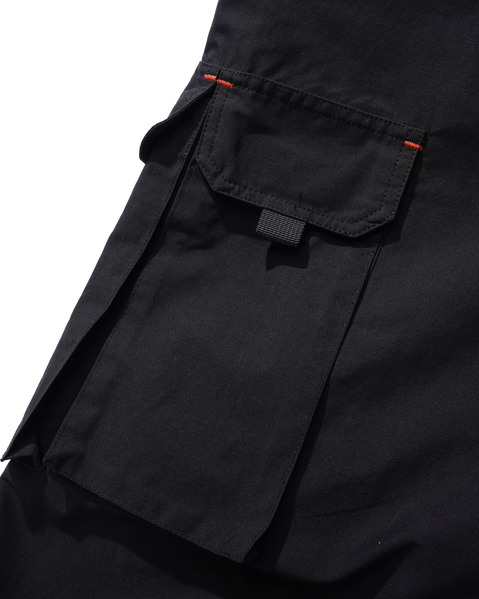 PLUSH CARGO PANTS - Black