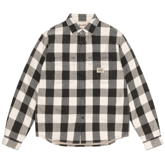 Buffalo Plaid Shirt, Bone