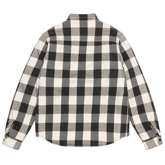 Buffalo Plaid Shirt, Bone