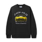 Car Crewneck Sweatshirt, Black