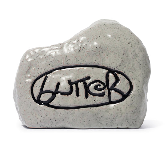 Ceramic Rock Incense Holder