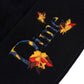 Classic Leafy Fold Beanie, Black