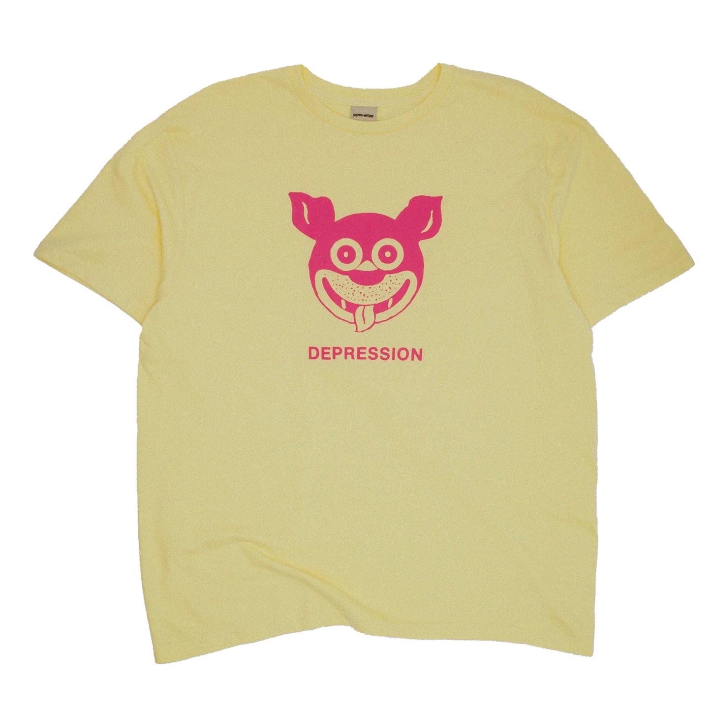Depression Tee, Yellow