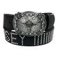 Interchangeable Buckle Belt, Black