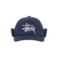 Ear Flap Wool Crown Cap, Navy