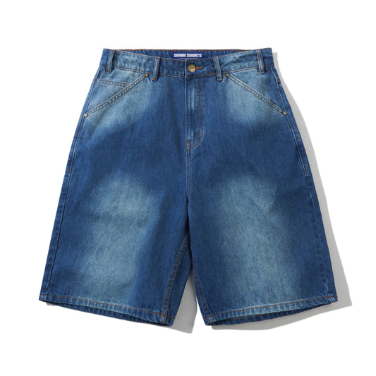 Encounter Denim Shorts, Washed Blue