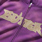 Encounter Zip Thru Hood, Washed Purple