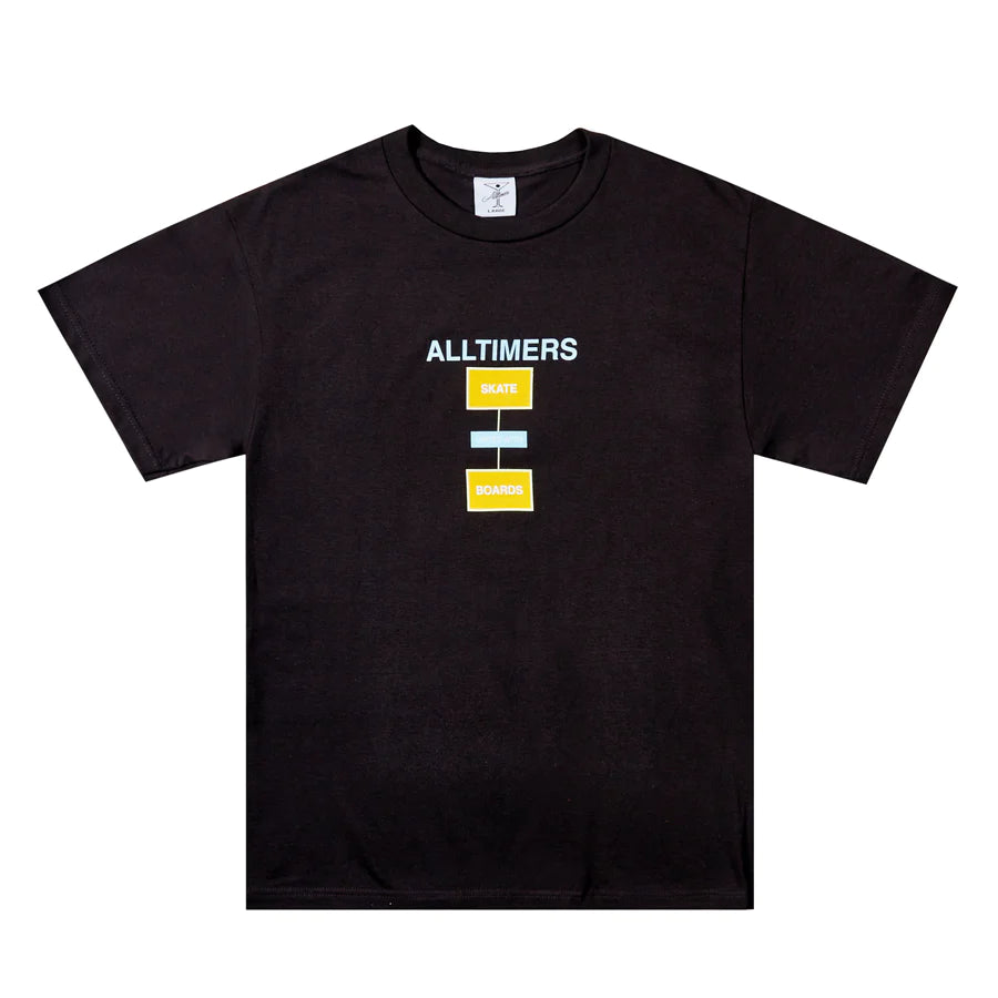 Form and Matter Tee, Black