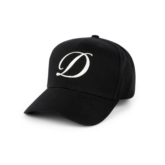 D Full Fit Cap, Black