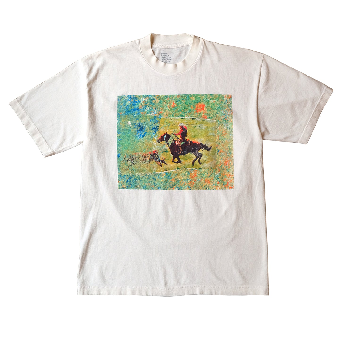 Cowboy Tee, Cream