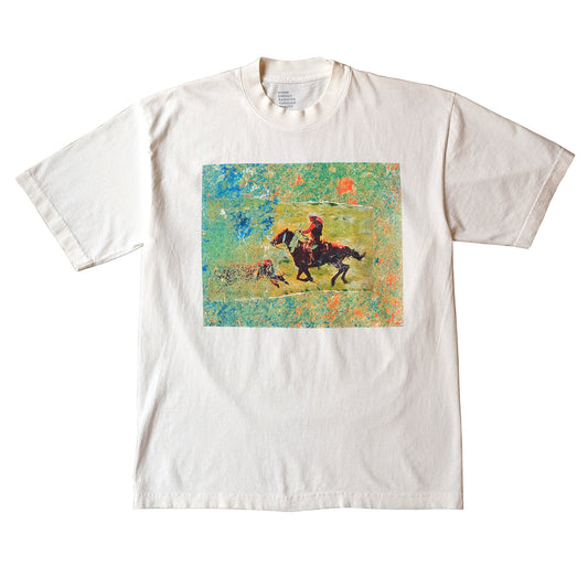 Cowboy Tee, Cream